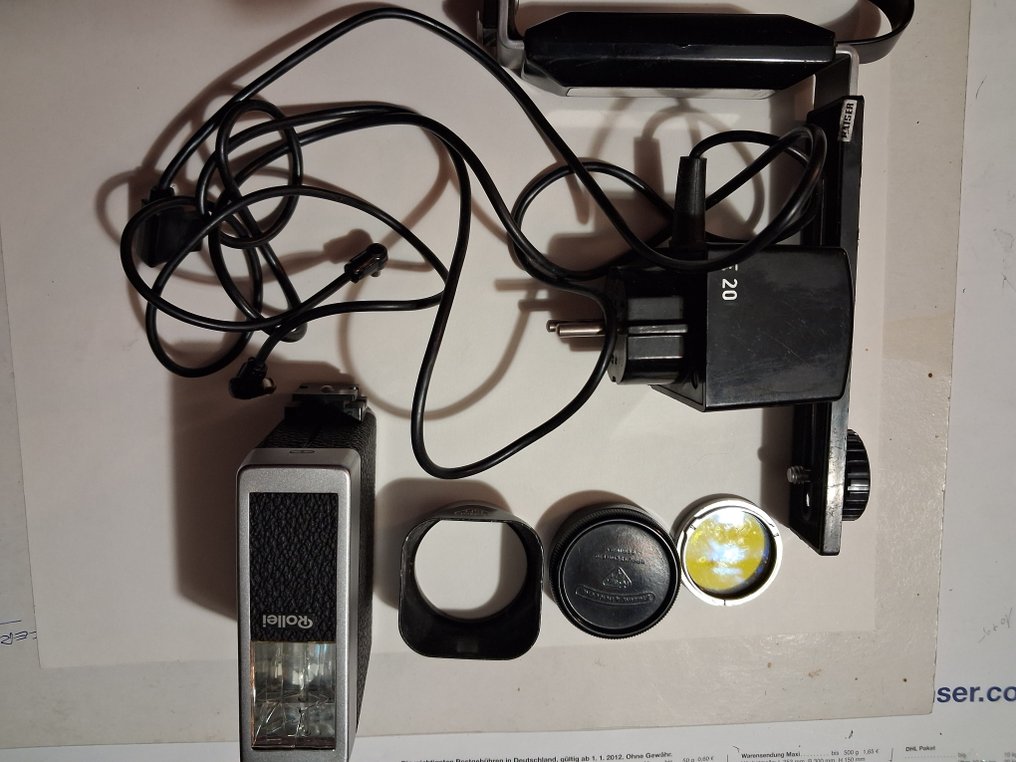 Rollei Rolleiflex T 3,5 Tessar + acc. | Analogue camera #2.1