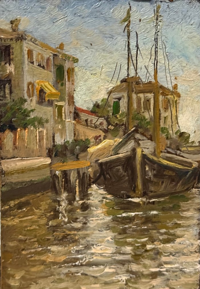 Vettore Zanetti Zilla (1864-1946), a firma di - Venezia #2.1