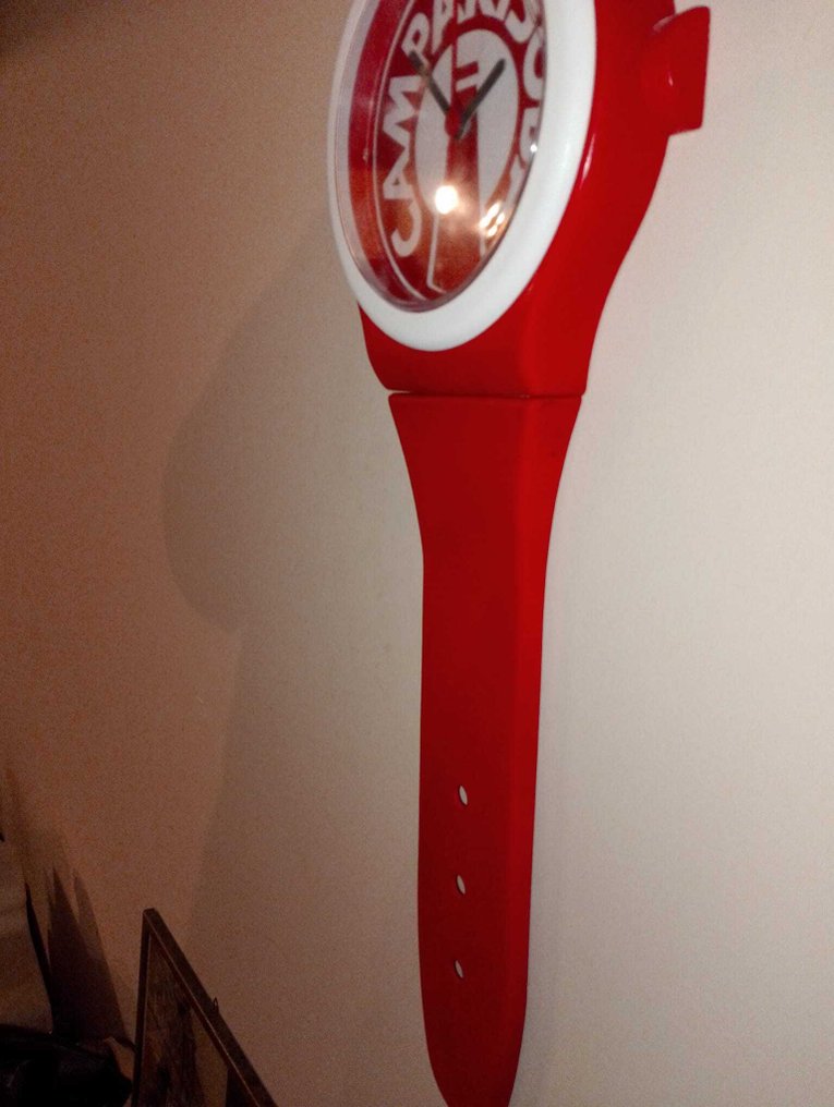 Campari壁挂钟 Maxi XXL型号1989 - 廣告牌 - 塑料 #4.3