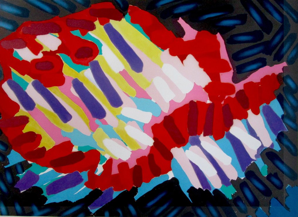 Karel Appel (1921-2006) - Animal (From the Series Ten from Appel) #4.3