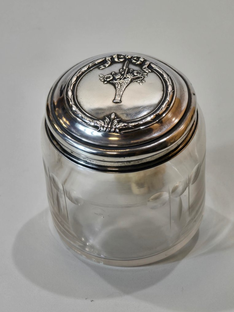 珠寶箱 - 老妇人的罐子 - .833 銀 - 散粉-无保留 #4.3