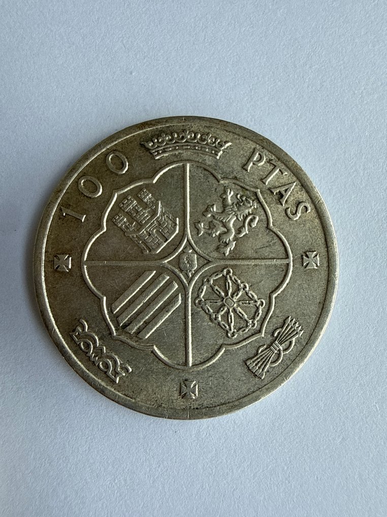 Spagna. Francisco Franco. 100 Pesetas 1966 *66 * 67  (Senza prezzo di riserva) #4.3