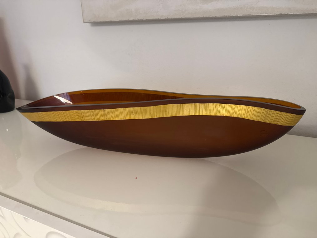 Salviati - Norberto Moretti - Bordopsats - Centrotavola - Murano-glas #1.0