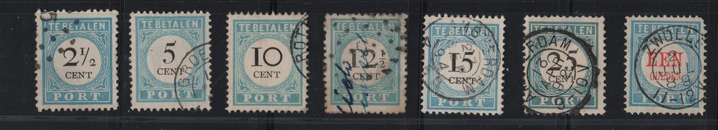 荷兰 1870/1980 - kaveltje 书的背面 #4.3