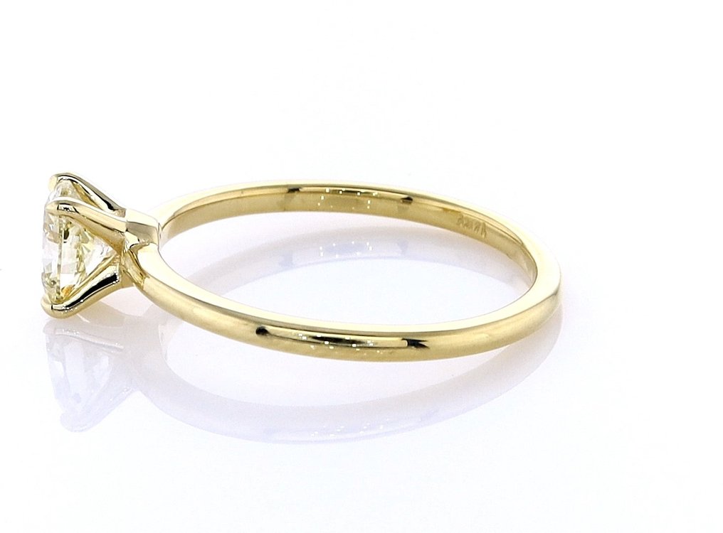 沒有保留價 - 戒指 - 14 克拉 黃金 -  0.60ct. tw. 鉆石 (天然彩色) #4.3