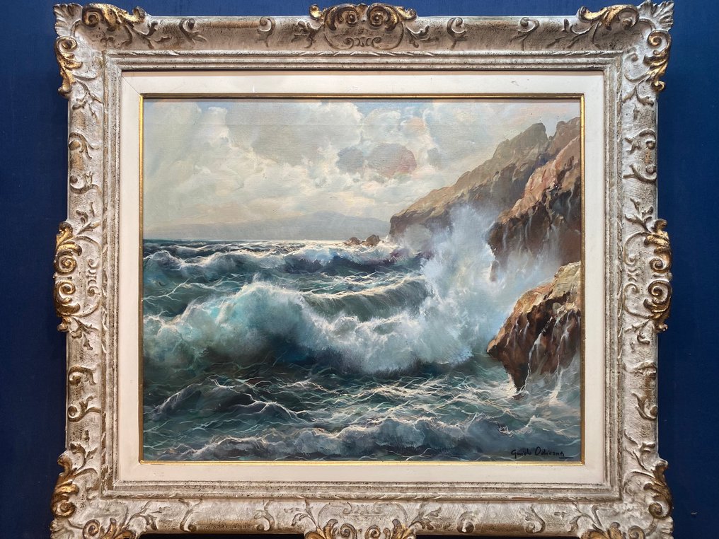 Guido Odierna (1913-1991) - Mareggiata a Capri #1.0