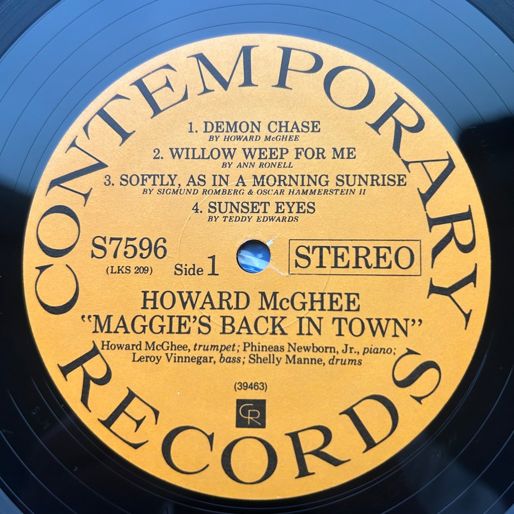 Howard McGhee - Maggie’s Back In Town!! - Μονός δίσκος βινυλίου - 1973 #3.2