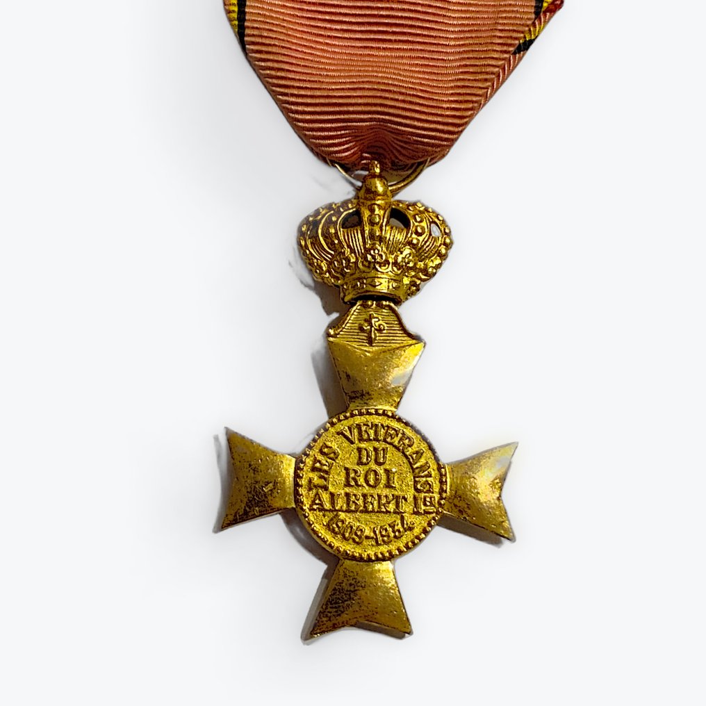 比利时 - 军事勋章 - 国王阿尔伯特退伍军人十字 #1.0