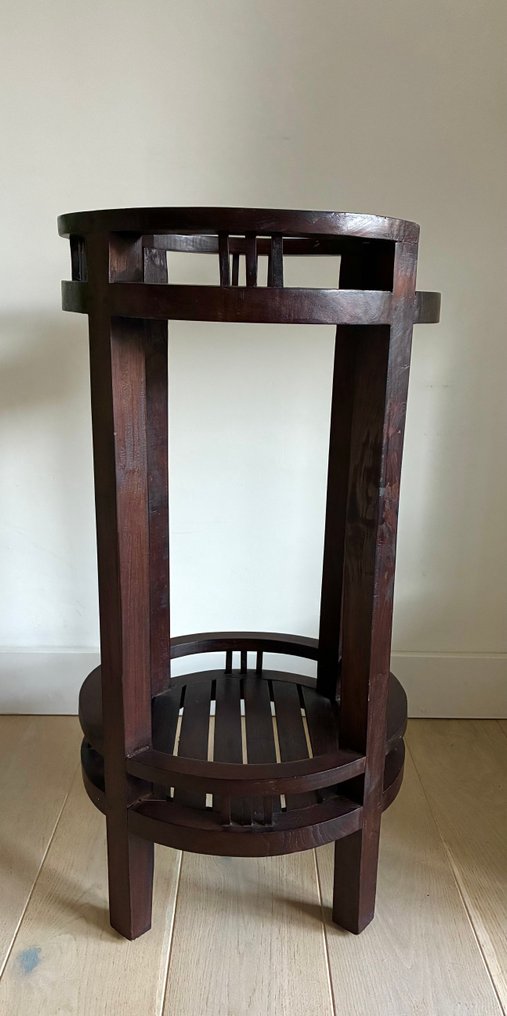 Βοηθητικό τραπεζάκι - Teak - Υψηλό τραπέζι για φυτά. #4.3