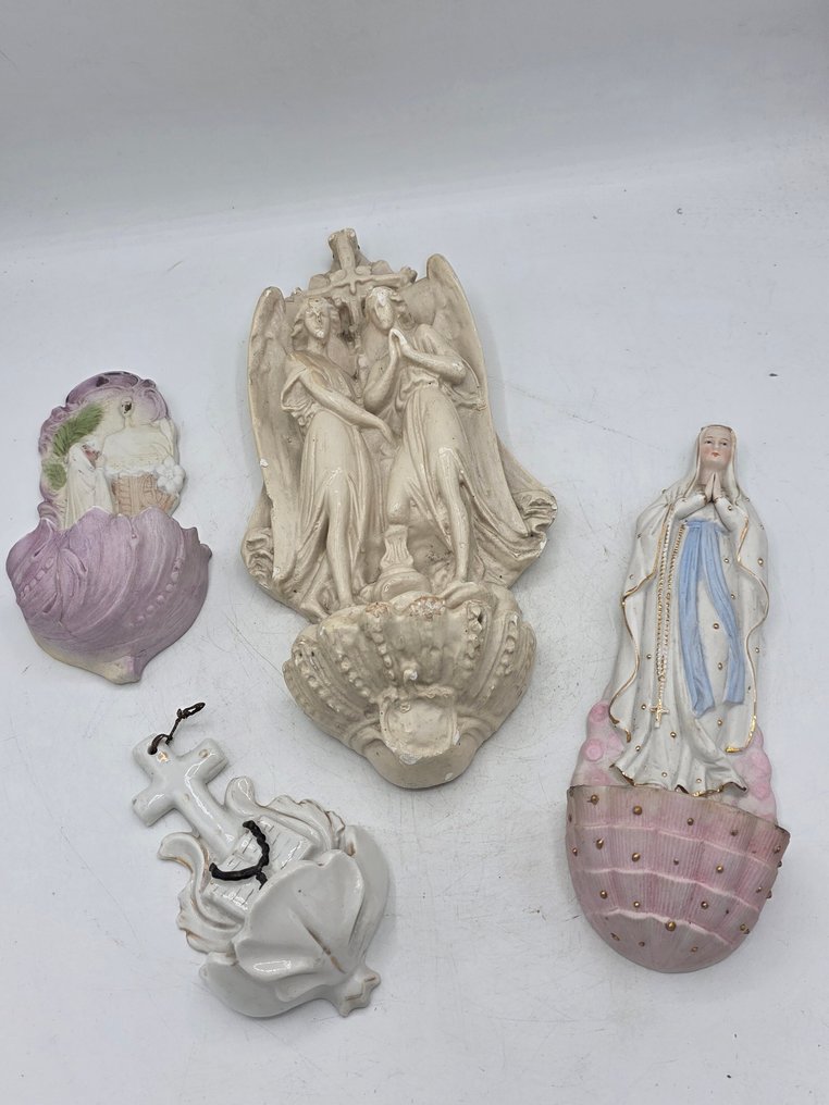  圣水洗礼盘 (4) - 1970-1980 - 4件套圣餐碗  #1.0