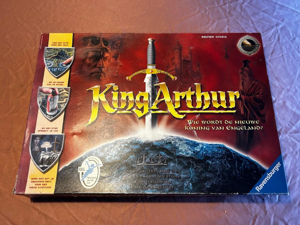 Reiner Knizia - Brætspil - King Arthur – Ravensburger board game (Reiner Knizia) – Complete - Plast #1.0