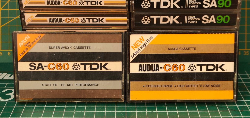 TDK - Audua, SA type II chrome Super Avylin Lege audiocassette #3.2