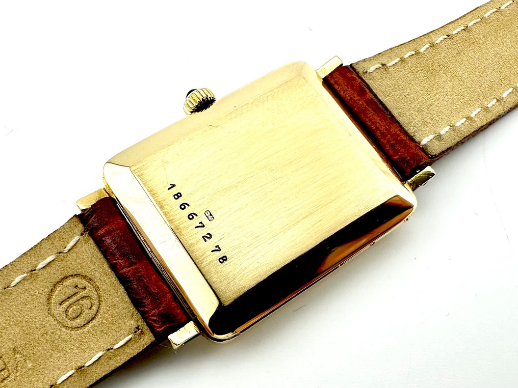 Longines - Tank - Oro 18kt - Unisex - 1980-1989  #4.3