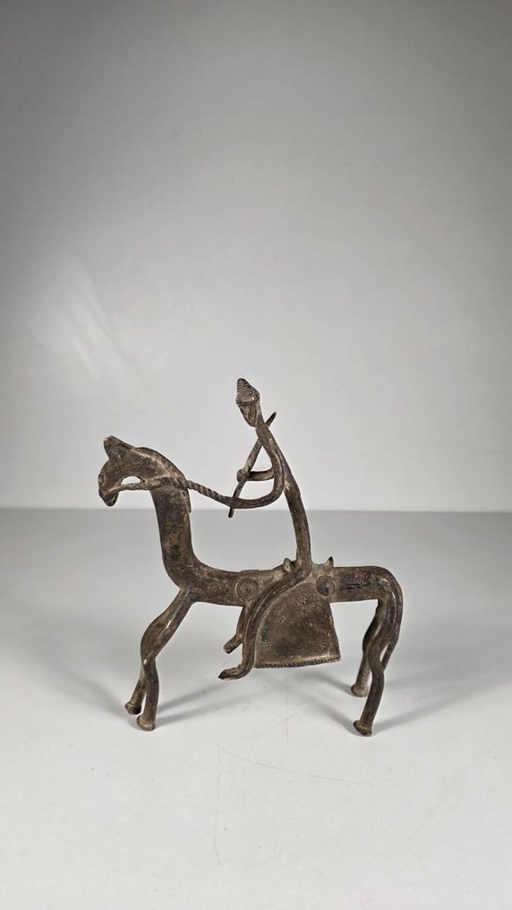 Bronze Cavalier - Dogon - Mali  (No reserve price) #1.0