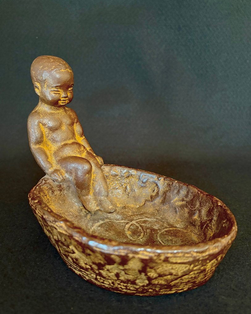 Bronze - Yamahata Ariichi - Shōwa-periode (1926-1989)  (Ingen mindstepris) #3.2