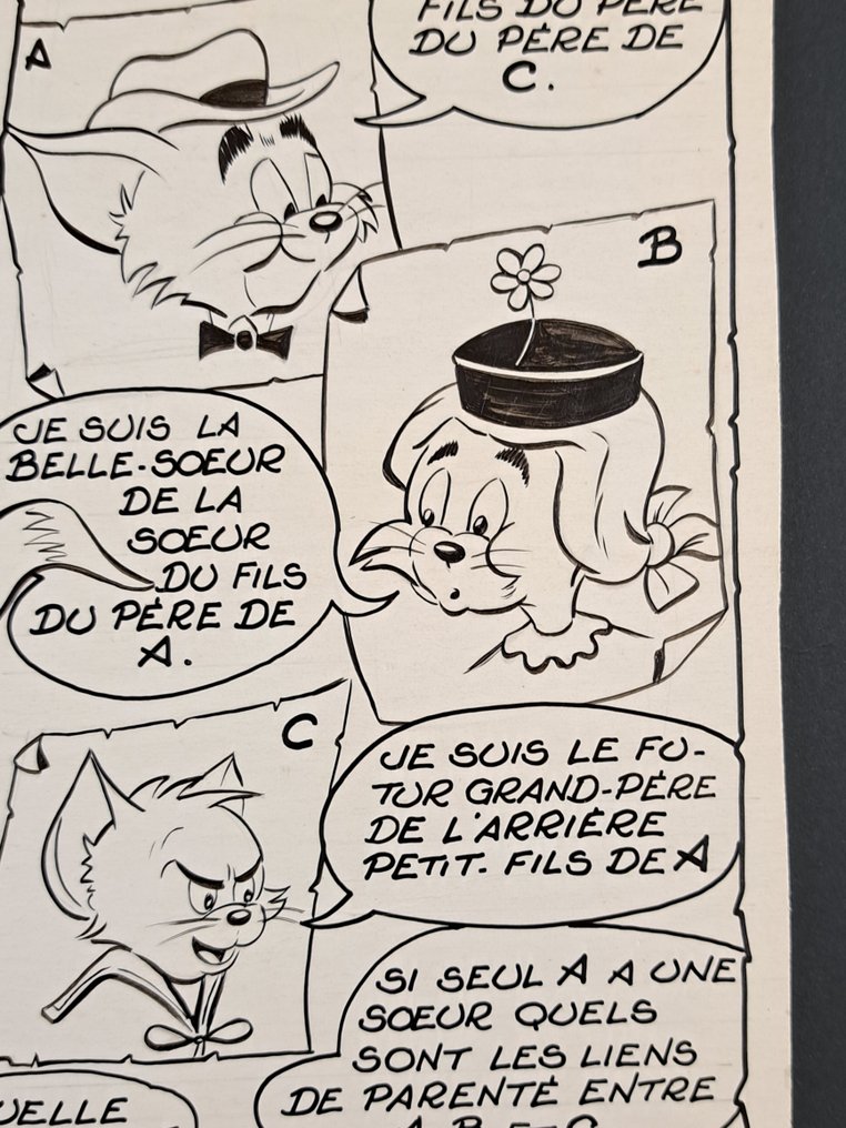 Lel Bach G. - 4 Original page - Tom & Jerry MGM #2.1