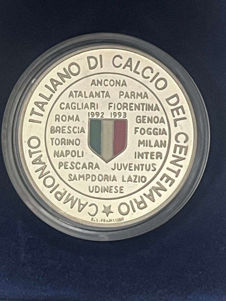 祖雲達斯 - 意大利足球百年纪念奖牌 - 1993 - 體育獎牌 #1.0