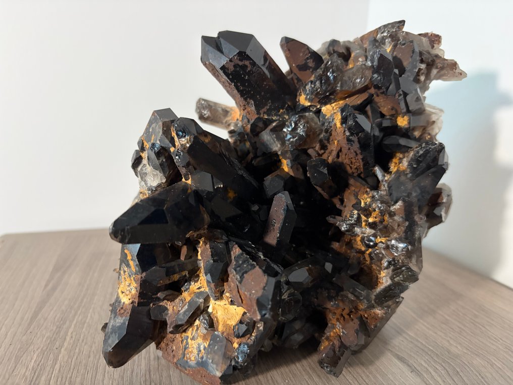 Καπνιστός χαλαζίας Bloc - Ύψος: 13 cm - Πλάτος: 15 cm- 3 kg #3.2