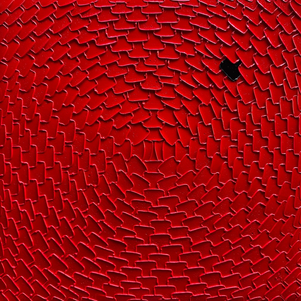 Aykaz Arzumanyan - Rose - 920 - Abstraction géométrique #1.0