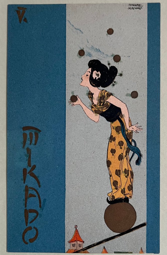 Mosser - Raphael Kirchner - 群架  - 木 - ArtNouveau 列表 #3.2