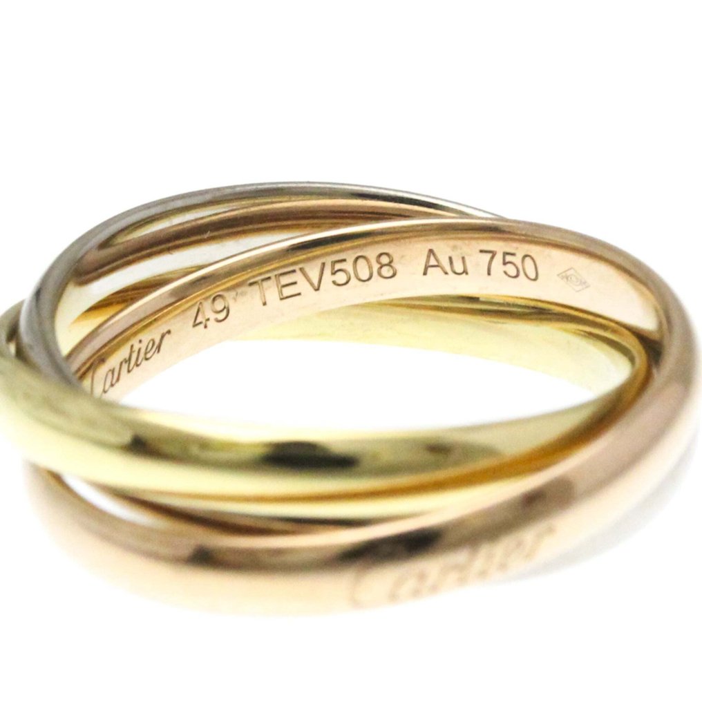 Cartier - 戒指 - 18 克拉 黃金, 白金, 粉色黄金 #3.2