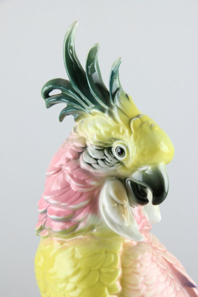 Karl Ens, Volkstedt - 小塑像 - Kaketoe - 瓷器 #1.0