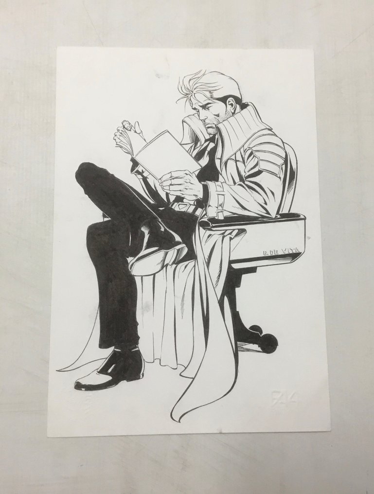 De Vita - 1 Original page - Nathan Never - 1996 #1.0