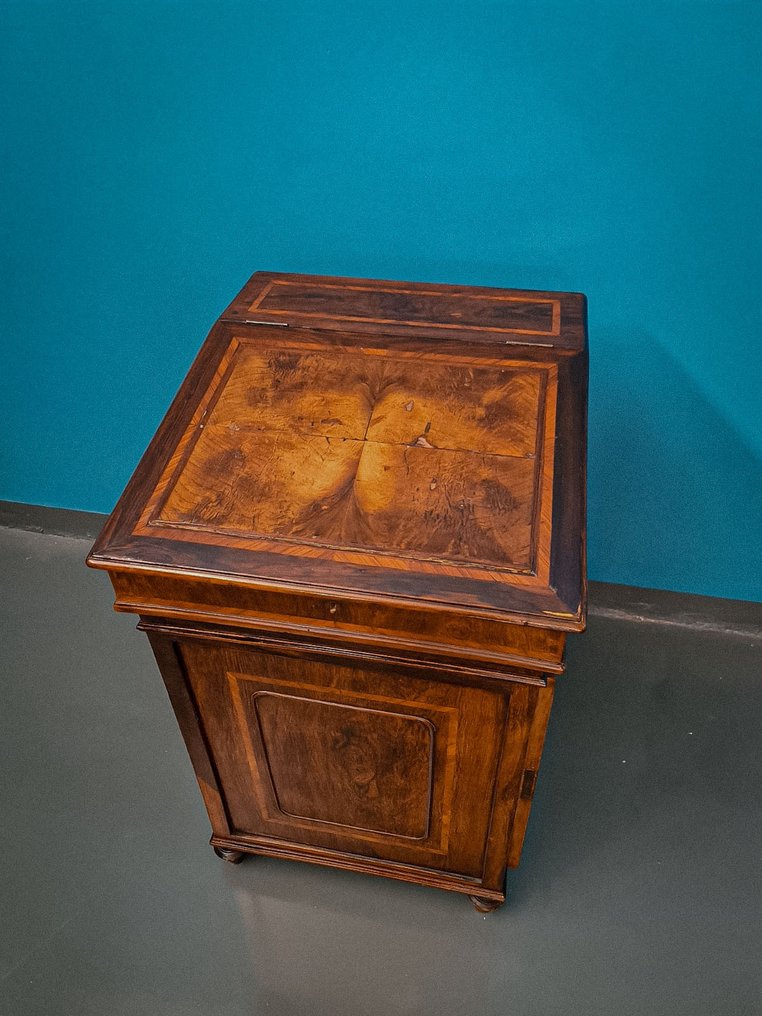 Τραπέζι γραφής - Ξύλο, Σίδερο, Μπρούντζος, Ορείχαλκος - Davenport Vittoriano #1.0