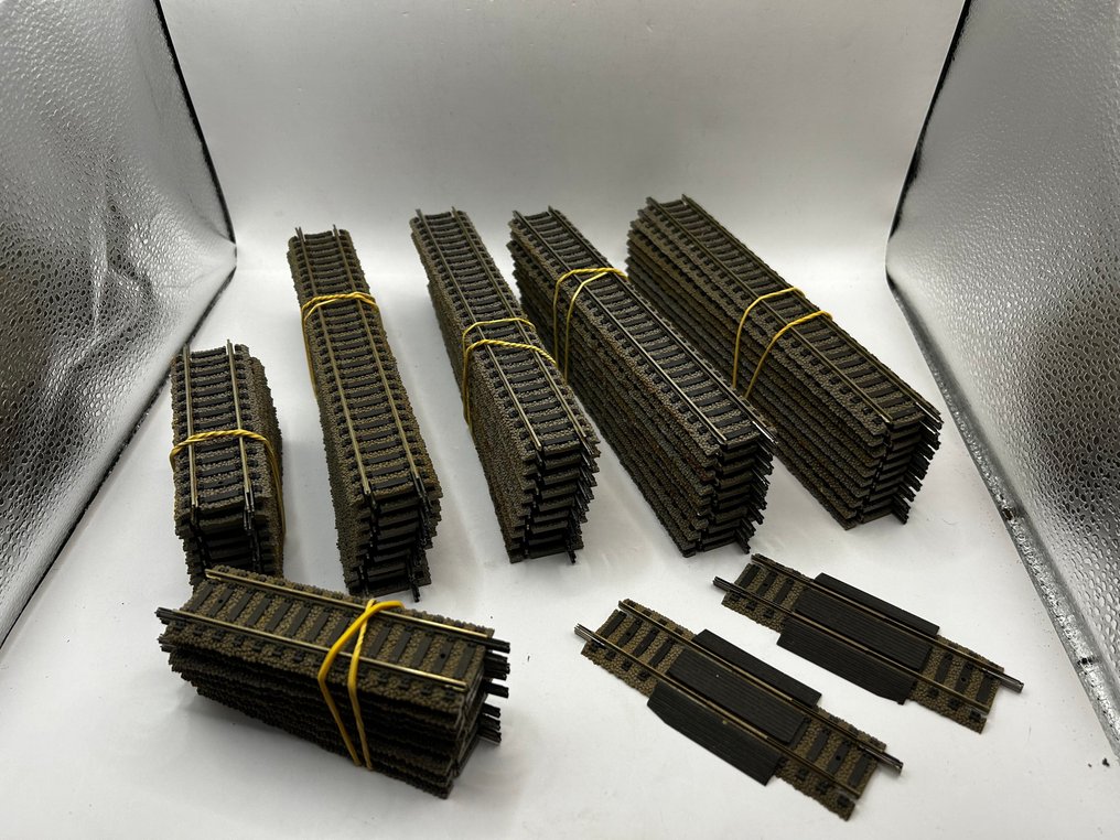 Fleischmann H0 - 6101, 6103, 6110 - Γραμμές τρένου μοντελισμού (60) - Fleischmann Επαγγελματικές ράγες. #1.0