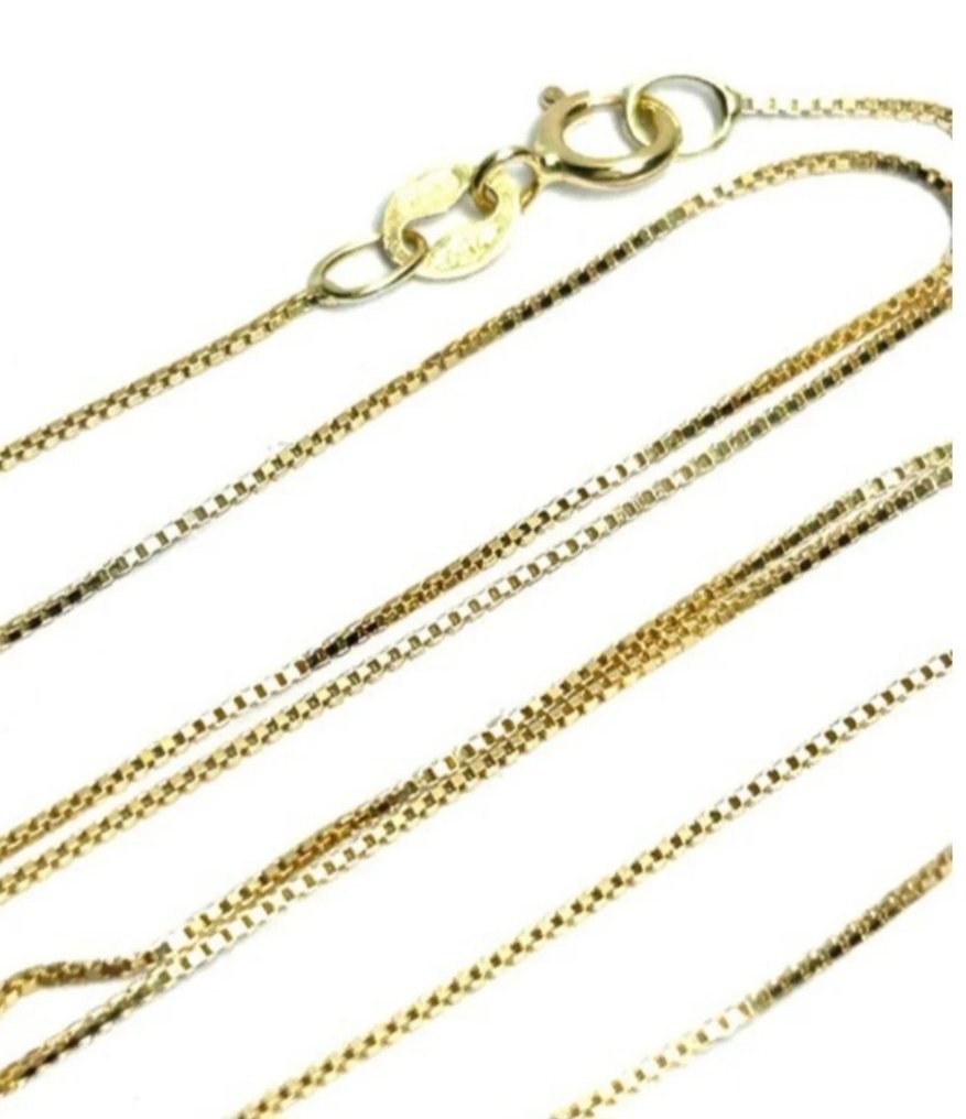 Ingen reservasjonspris - Halskjede - 18 karat Gull #1.0
