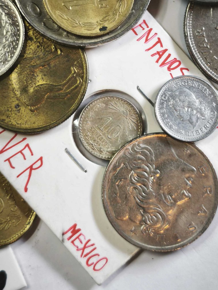 中美洲和南美洲. Lot of 50+ coins 1934 till today  (沒有保留價) #4.3