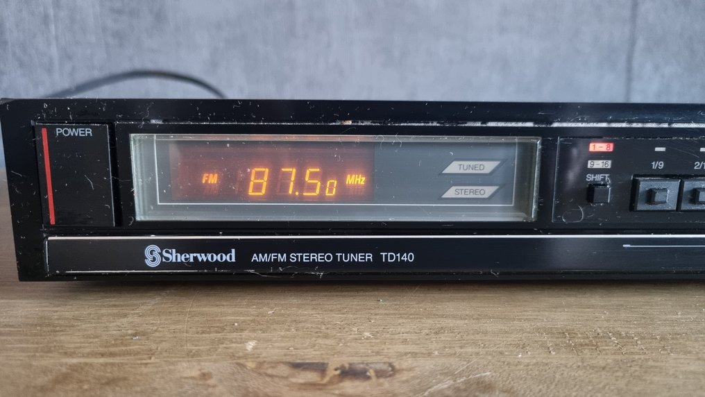 Sherwood - TD-14 AN/FM立体声调谐器 调谐器 #1.0
