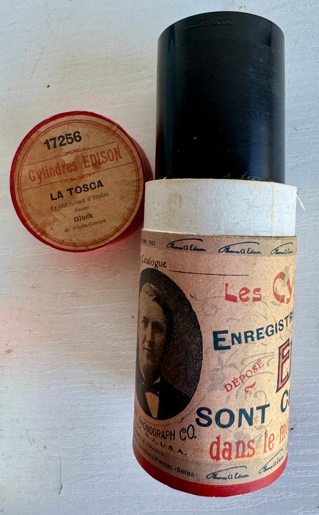 Records Edison, Columbia, Sterling, Cahit e.v.a - Cylinders for Phonograph - Multiple models #4.3