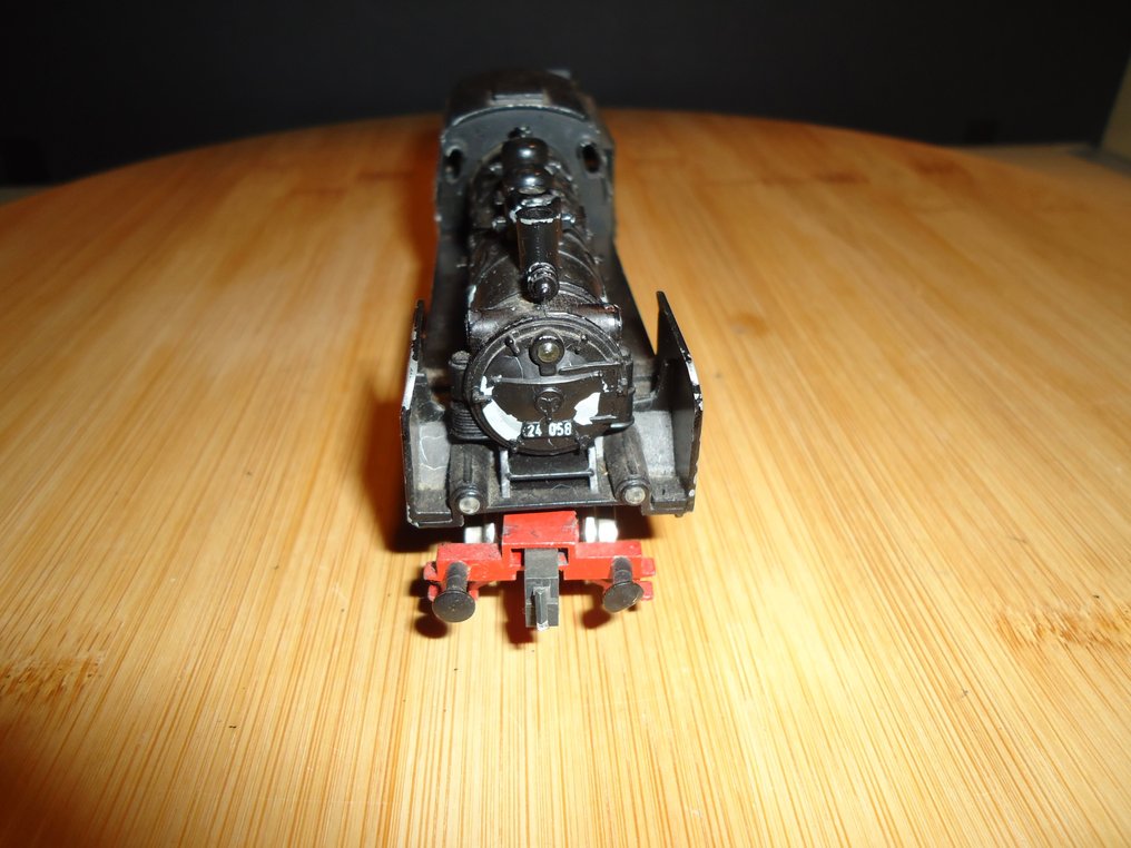 Trix Express H0 - 2202/23863/33467/33508 - 模型火車 (4) - 牵引机车 Br 24 及 3 辆货车 - DB #4.3