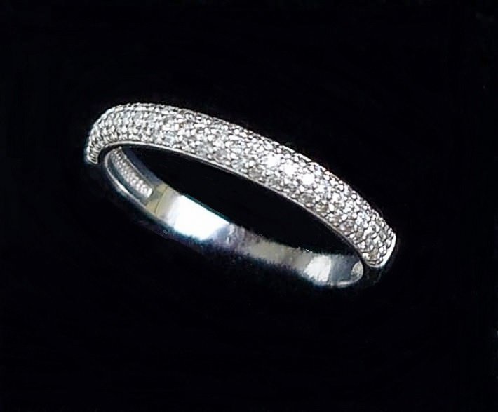 Δαχτυλίδι Πλατίνα -  0.23ct. tw. Διαμάντι (Φυσικό)  - Διαμάντι #3.2