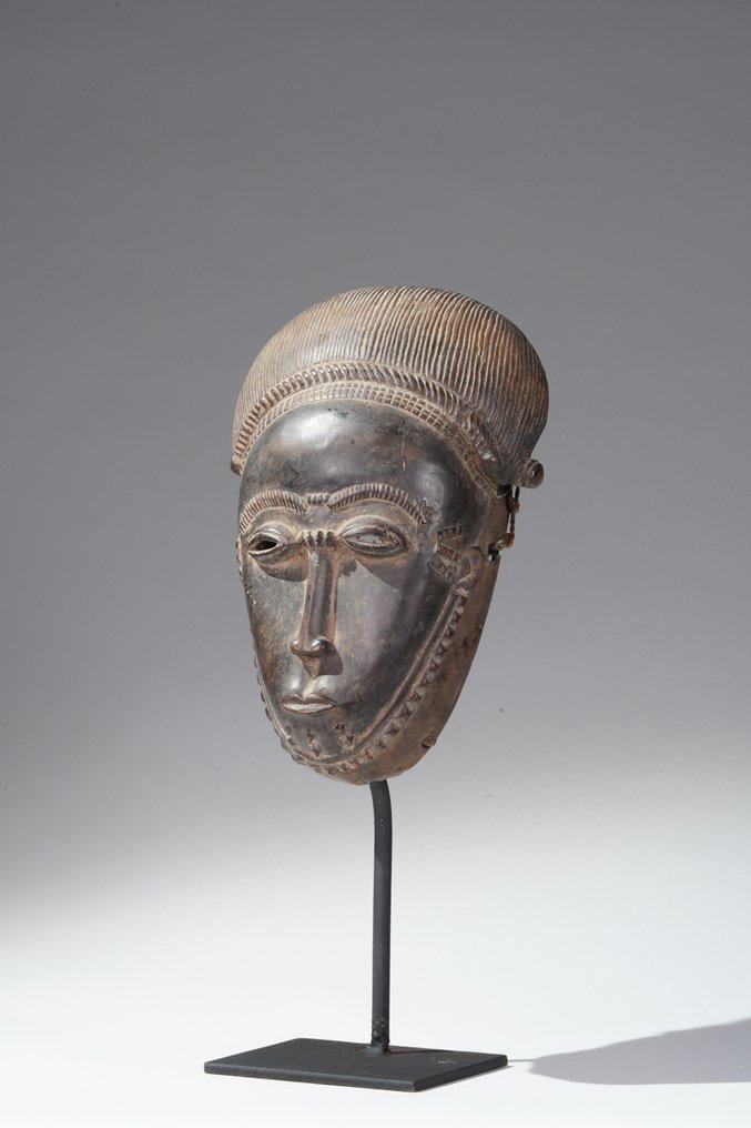 一个木头面具 - 鲍勒 - 象牙海岸  (没有保留价) #1.0