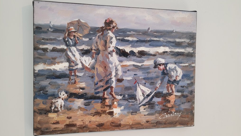 Francis Cristaux (1950) - Vacances à la mer #1.0