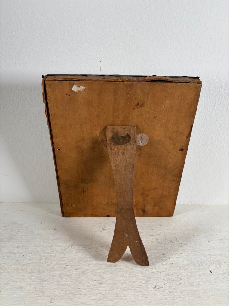 Icono - Madre de Dios de Tikhvin - madera, plata #3.2