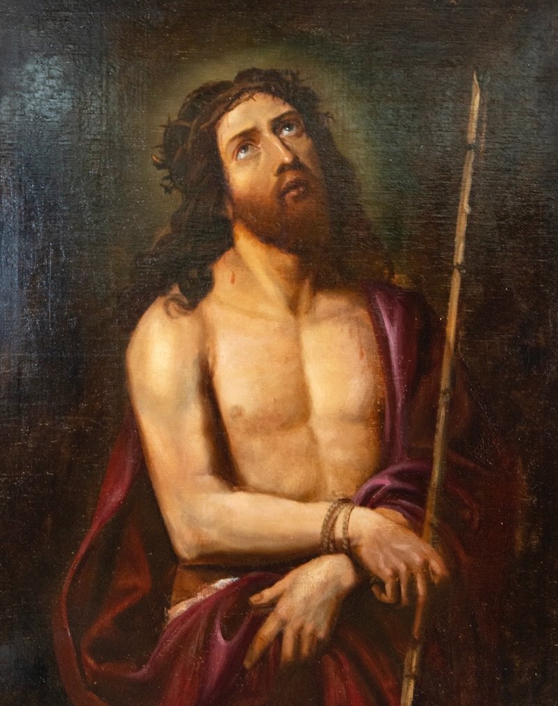 Pierre Mignard (1612-1695), Navolger van - Ecce Homo #1.0