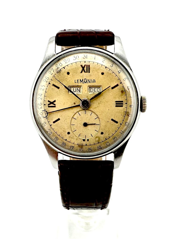 Lemania - Calendomatic - Steelcase cal.1717 lemania - Hombre - 1960-1969  #1.0