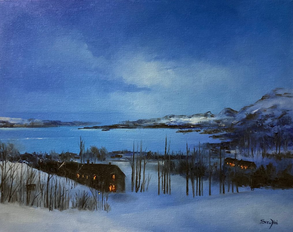 Gianmarco Serafini - Blue night #1.0