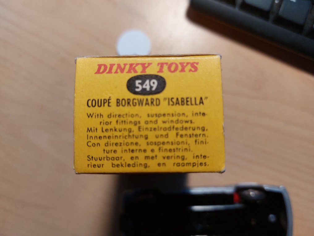 Dinky Toys 1:43 - Modellbil - 549 Borgward Isabella Coupé #2.1