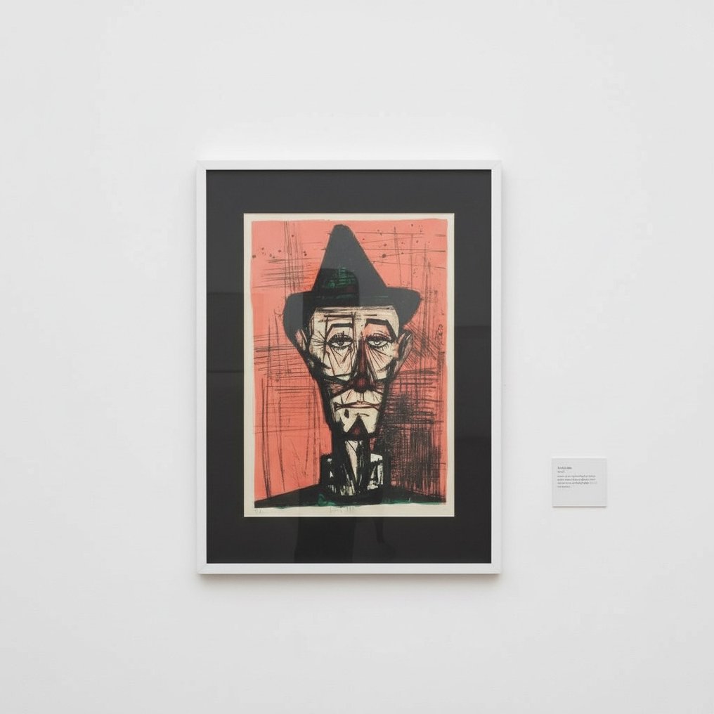Bernard Buffet (1928-1999) - Clown aus 'Mon Cirque' #3.2