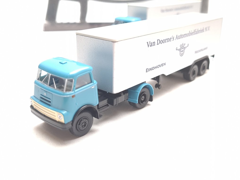 Brekina H0 - 85201 - Οχήματα τρένων μοντελισμού (2) - 2x DAF 2000 DO 'Εργοστάσιο Αυτοκινήτων Van Doorne', Eindhoven #3.2