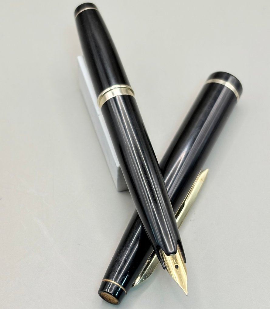 Sailor - Mini (Black) - 21K gold nib (M) - 没有保留价 - 钢笔 #1.0