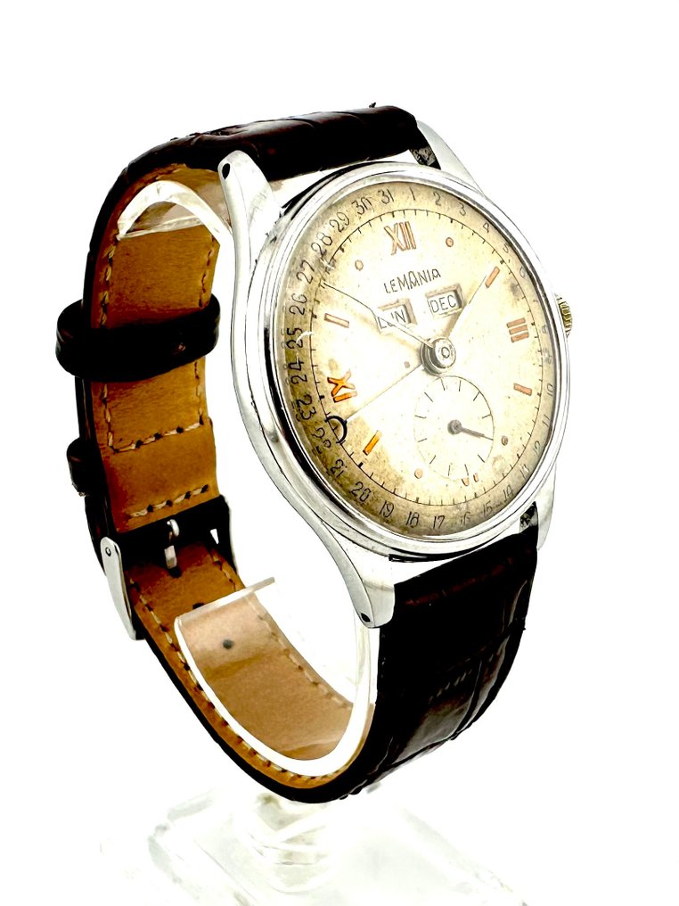 Lemania - Calendomatic - Steelcase cal.1717 lemania - Hombre - 1960-1969  #2.1