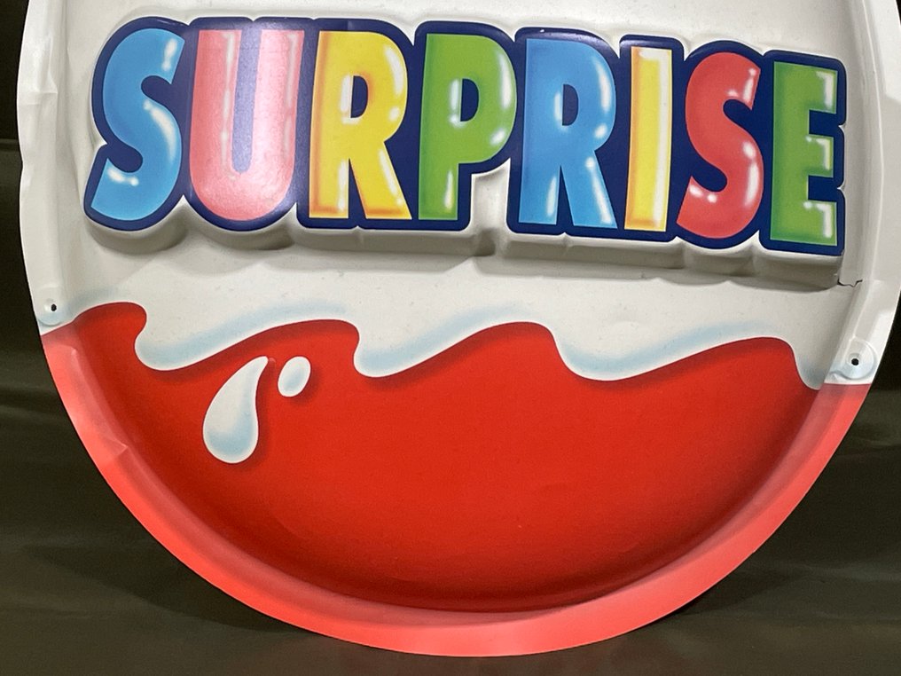 Kinder Surprise - 标志 - 廣告牌 - 塑料 #4.3