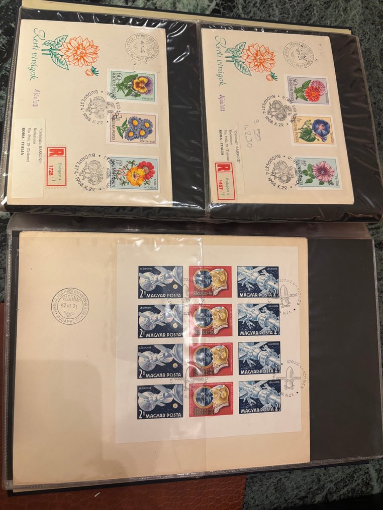 Ungarn 1966/1969 - FDC - Magyar Posta ‘66-‘69 #4.3