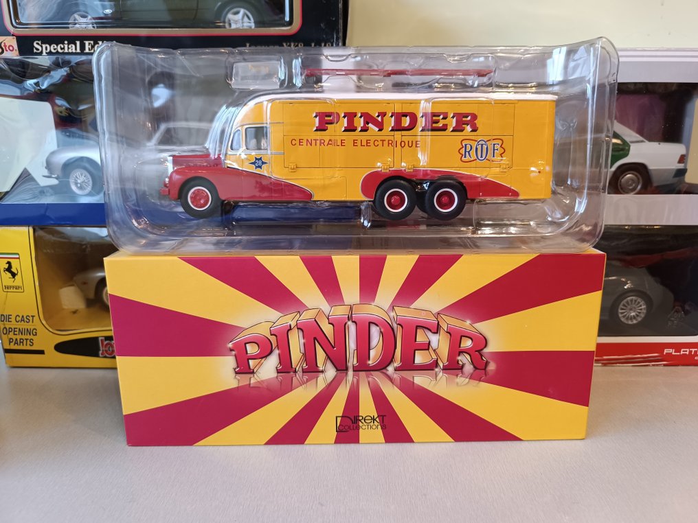 Direkt Collections 1:43 - 模型汽车 (2) - Pinder Centrale Electrique truck and caravan #1.0