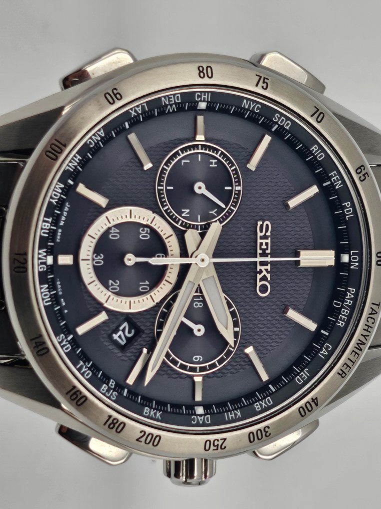 Seiko - Chronograph - 沒有保留價 - 8B92-0AB0 - 男士 - 2010-2020  #2.1